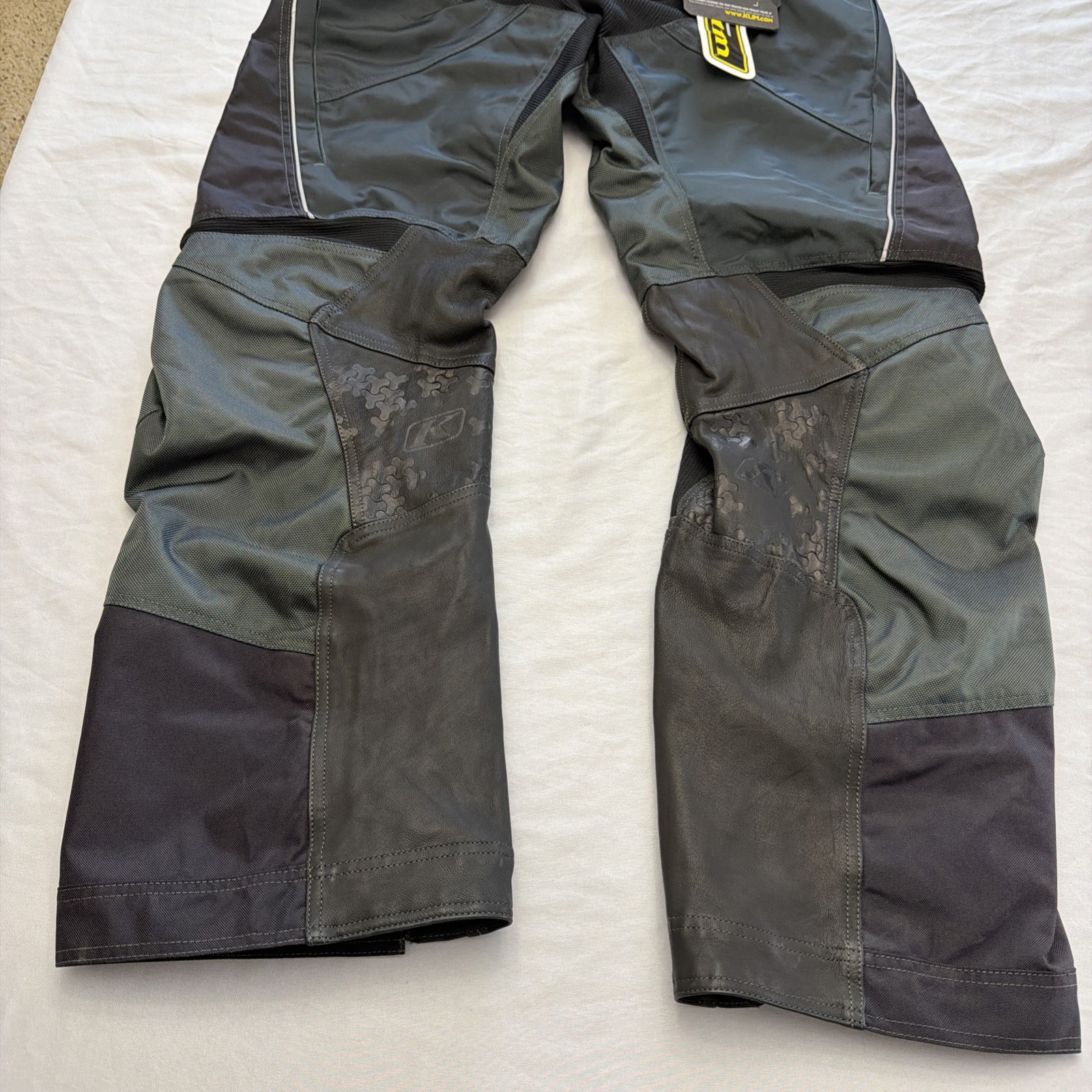 KLIM Dakar Outside The Boot Pant Size 38 Tall Gray