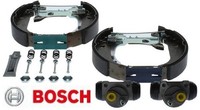 Bosch 0204114129 Bremsbackensatz 4 Bremsbacken Trommelbremse FüR Peugeot