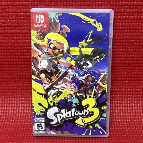 Splatoon 3 Game (Nintendo Switch, 2022) Authentic