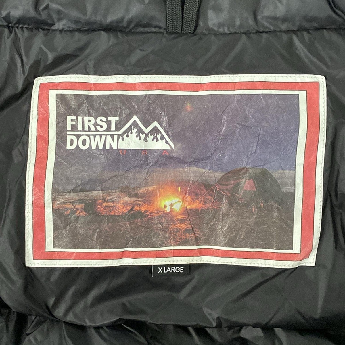 FIRSTDOWN - Black Men's Down Jacket - image 3
