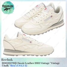 Reebok Classic Leather 1983 Vintage Vintage Chalk 100202781 Men's US4.5-12 NEW