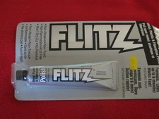 FLITZ Metal Plastic Fiberglass Polish Paste Cleaner Tube 1.76oz 50 Gram