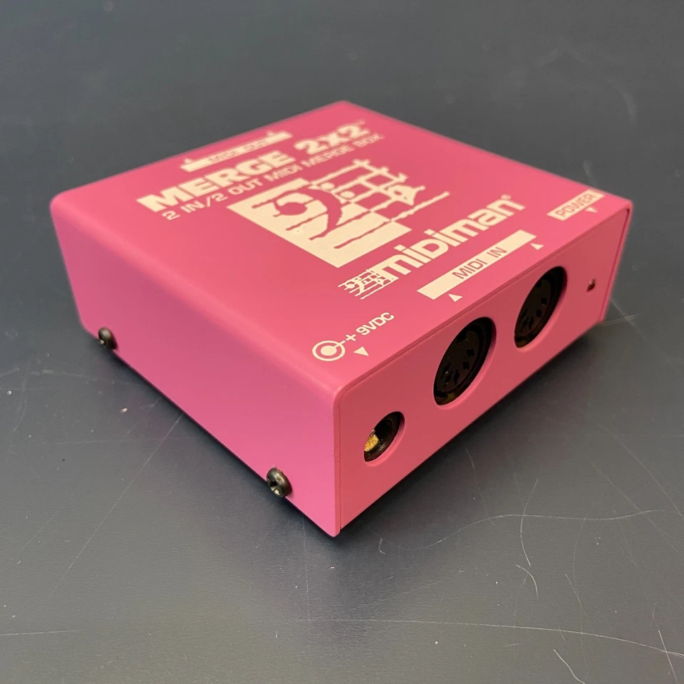 Midiman Merge 2x2 2 In/2 Out MIDI Merge Box - Image 3 of 4