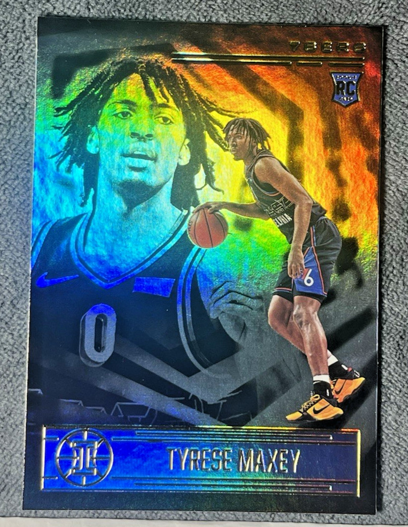 2020-21 Panini Illusions Tyrese Maxey Rookie RC #162 76ers