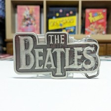 the Beatles (2007) The Beatles Logo Metal Belt Buckle • Bravado
