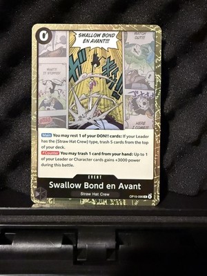 Swallow Bond en Avant OP15-096 Adventure on Kami's Island Foil | eBay