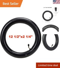 1-Pack 12.5" Scooter Inner Tube 12 1/2 x 2 1/4 Angled Valve Stem 12.5" x 2.25...