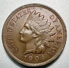 1904-P Indian Head Cent — photo from another recent sale