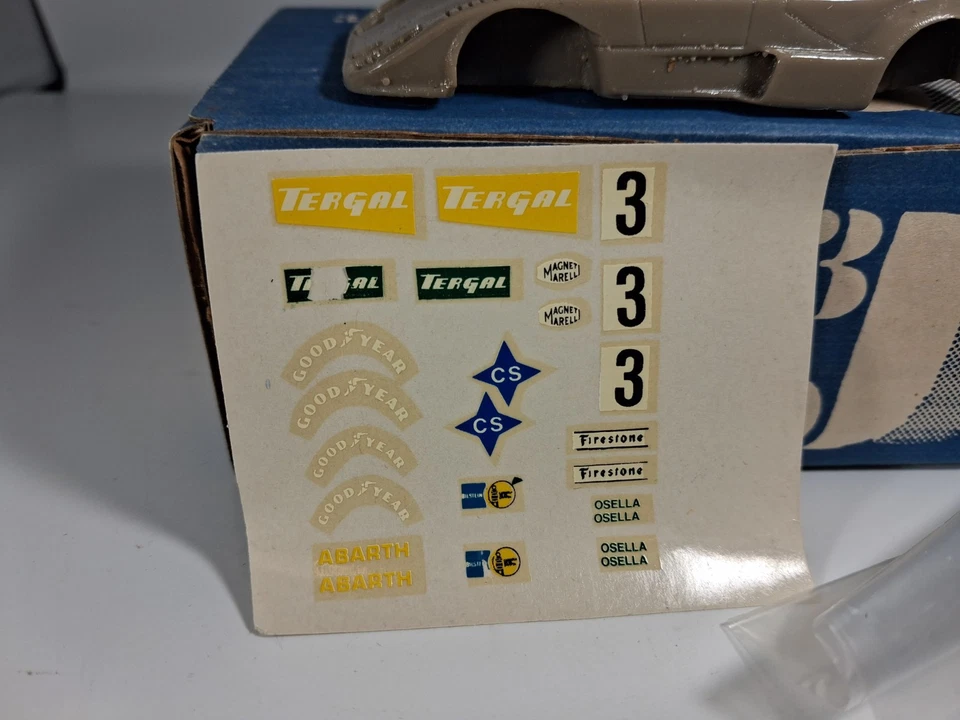 MODELOS 3J ABARTH OSELLA PA2 SCALA 1/43 1974 SCALA 1/43 - Immagine 4 di 4