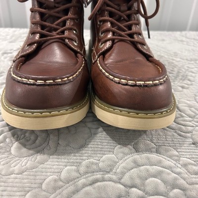 Lugz Mens Grotto II Moc Toe Boots Brown Monterey Wedge Sole Work 
Sz 10.5 Lugz Mens Grotto II Moc Toe Boots Brown Monterey Wedge Sole  main image 3