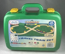 Genuine Rare Vintage Battat Traxx Travel Train Set ***Carry Case Only***