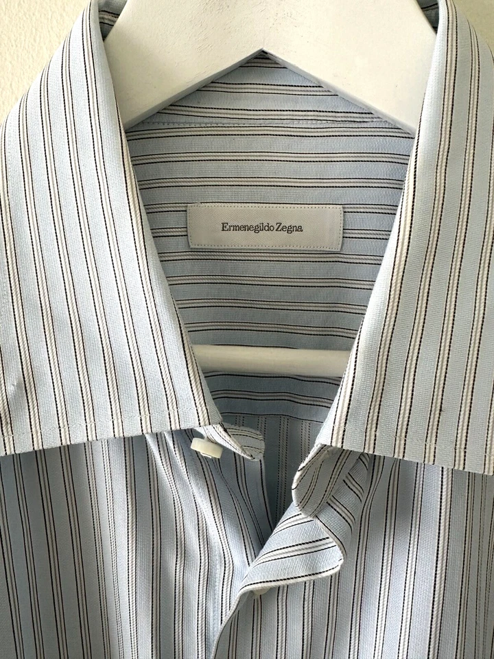 Camisa de vestir manga larga Ermenegildo Zegna Foto 3 de 4