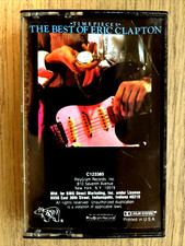 The Best of Eric Clapton Cassette - Timepieces - RSO Records