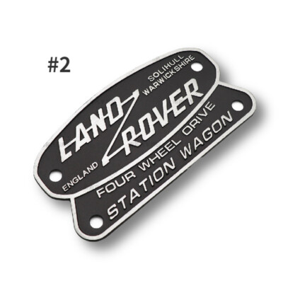 1pcs LAND RANGE ROVER DEFENDER SVR 110 Solihull DISCOVERY Metalle Embleme Wagon
