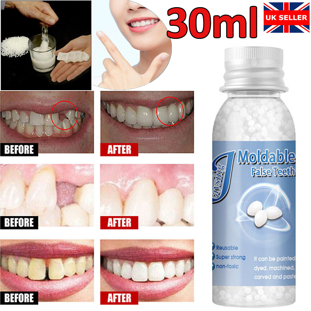 Temporary Tooth Repair Kit Resin Fix Broken False Teeth Fill Gaps