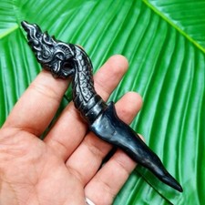 Amuleto Naga Leklai Cuchillo Meed Mor Daga Talismán Mágico Sagrado Dragón Espada Tailandesa