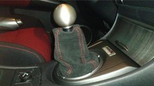 ROT FADEN SUEDE F?R HONDA CIVIC TYPE R FN2 2006-2012 SCHALTMANSCHETTE