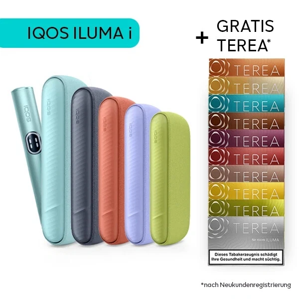 IQOS Iluma i Starterkit + gratis TEREA 2025 Neues Model
