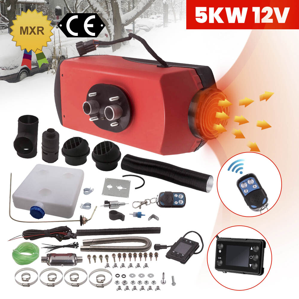 Diesel Air Heater 12V 5KW 2KW~5KW Remote Control LCD Caravan Motorhome  Trucks 6941577356067 | eBay