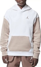 NWT Nike Jordan Kids' Brooklyn Fleece Pullover Hoodie - Sail