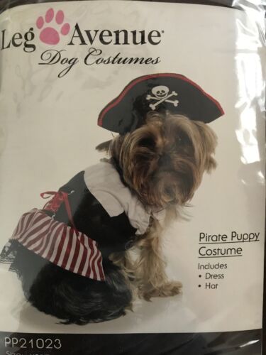 Pirate Dog Costume by Leg Avenue, New, Size Small - Picture 1 of 3