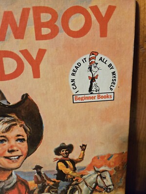 COWBOY ANDY 1959 HC 1959 2nd Print Edna Walker Chandler Dr Seuss