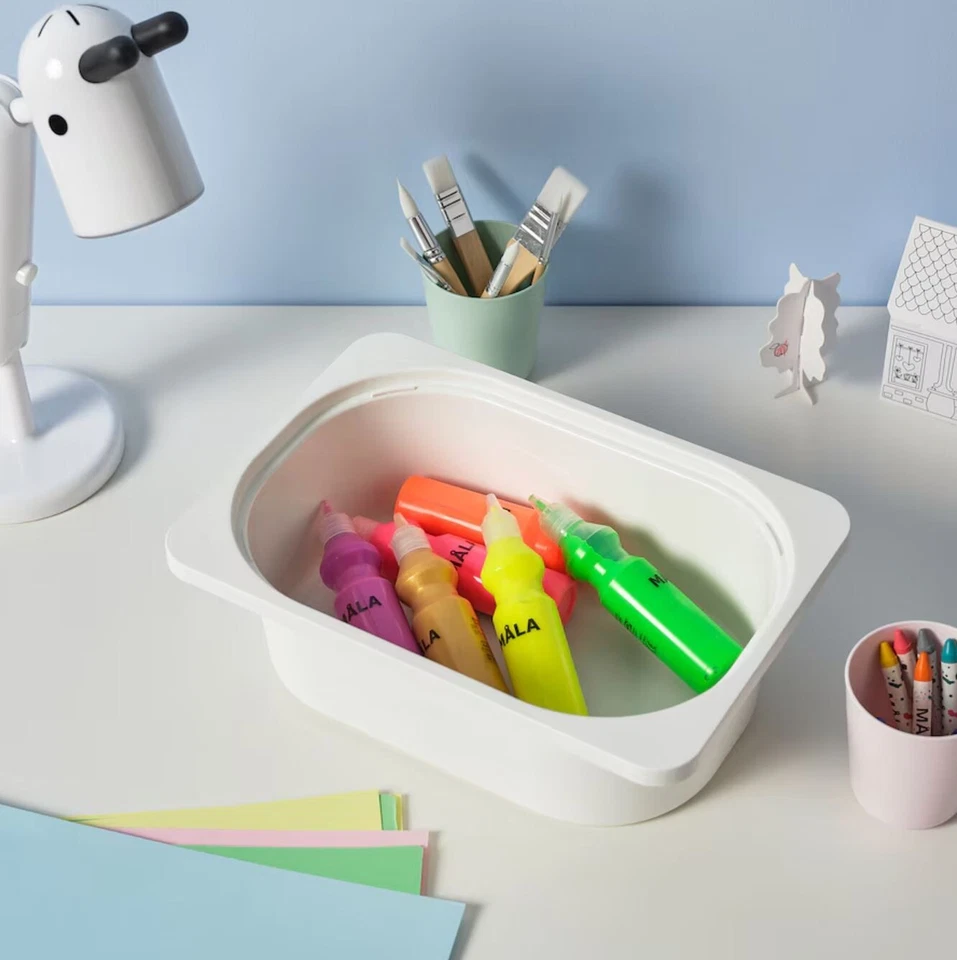 IKEA TROFAST Almacenamiento de Pared, Blanco Claro Manchado Pino/Blanco, 36 5/8x8 1/4x11 3/4" Foto 4 de 4