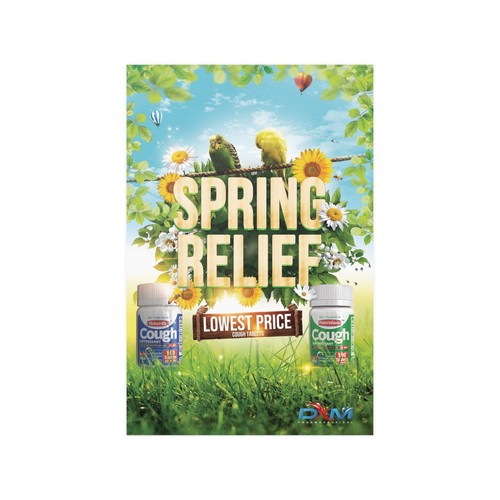 Robocough SPRING RELIEF Satin Poster - Picture 3 of 7