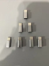 QianLink Micro USB to USB C Adapter 7-Pack Aluminum USB Type C Adapter Convert