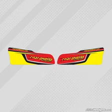 MARANELLO 2014 STYLE KG NEW AGE 2 SIDEPOD STICKER KIT - KARTING - JakeDesigns