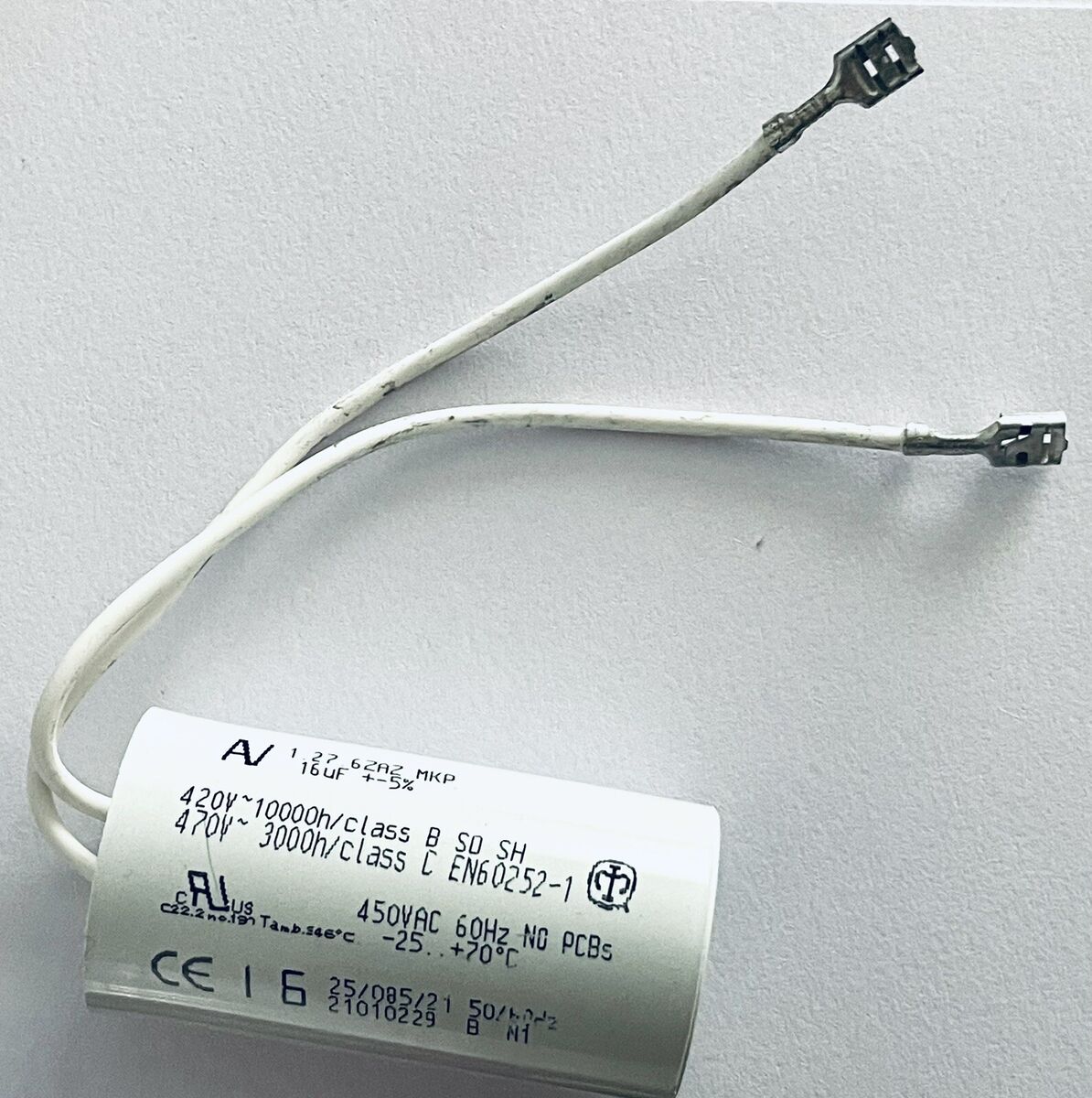 EN60252-1 ARCOTRONICS CAPACITOR 50MF ( ELECTROLU 9525-29 EN60252-1 ARCOTRONICS CAPACITOR 50MF ( ELECTROLU 9525-29