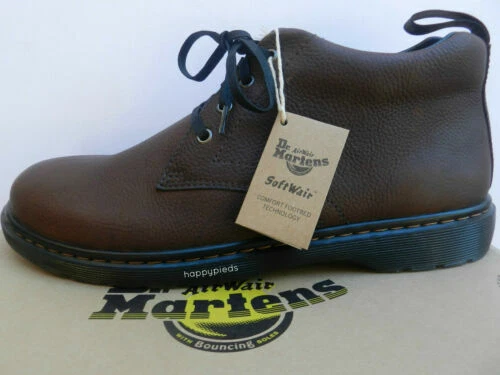 Bottes marrons Dr. Martens pour homme