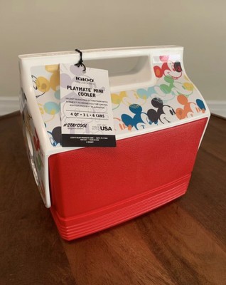Mickey Mouse Mini Special Edition Multicolor 4 Qt Igloo Cooler Ships Free Ebay