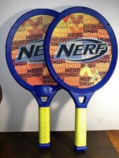 NERF Tennis Set For Kids. Junior Driveway Tennis Set. 2 Rackets