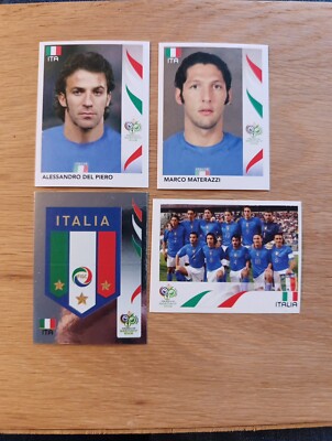 Panini World Cup Germany 2006 Stickers Italy PANINI CUP FOOTBALL FIFA Badge