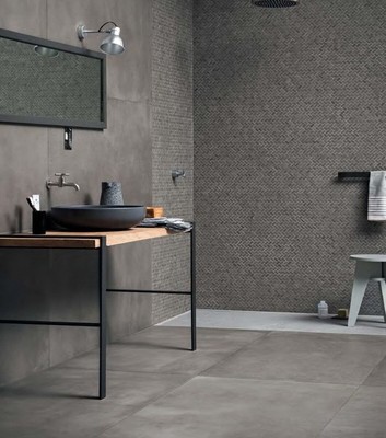 Casa39 Marazzi Powder Graphite Strutturato 60x60 cm M0D1 Carrelage ...