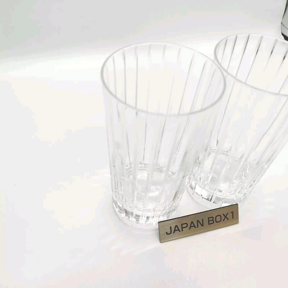 Baccarat Harmonie highball glass 5.5in Tumbler Glass Pair Set - Image 2 of 4