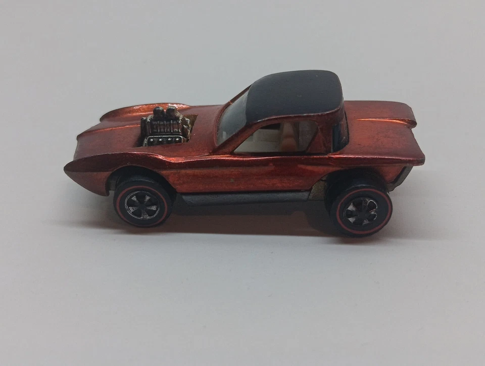 Hot Wheels Redline 1967 Python Orange Original Nice Condition Free Shipping - Image 3 of 4