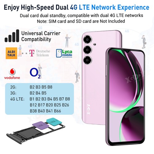 PHONE 2025 Android Cheap Cell Phone Unlocked Smartphone Dual SIM Quad Core GPS - Picture 26 of 31