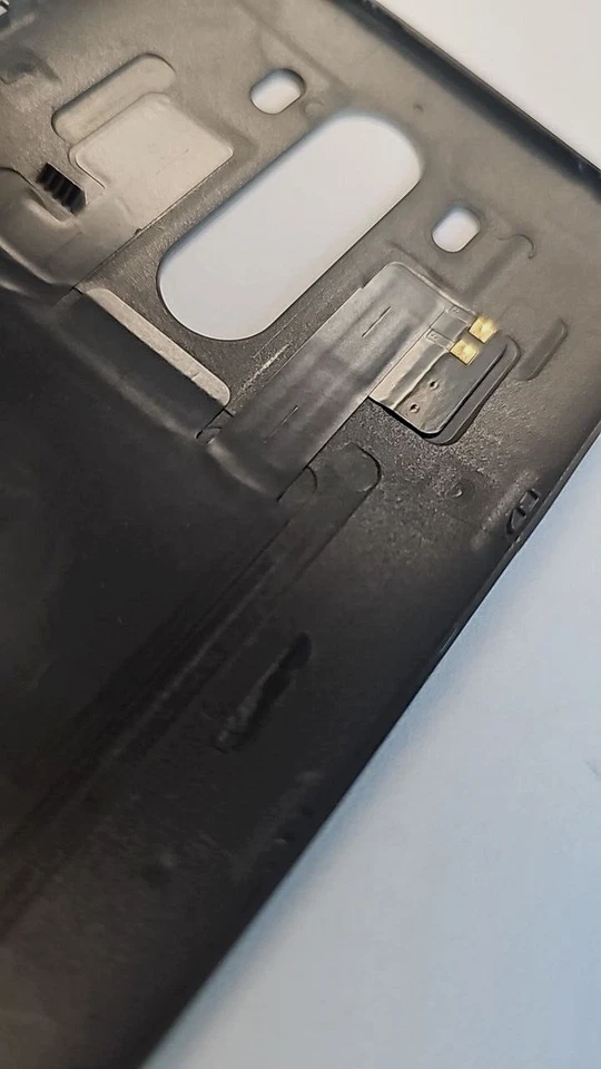 Funda Carcasa Puerta Trasera Batería Teléfono Negra Repuesto para LG G3 D851 D850 Foto 3 de 4