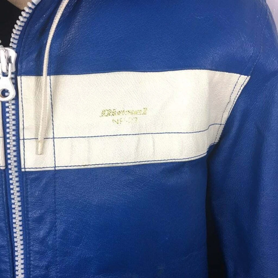 Chaqueta de cuero para motocicleta Diesel Industry Foto 2 de 4