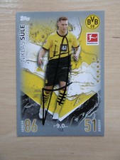 Niklas Süle autograph signed TC Topps Bundesliga "Borussia Dortmund 23/24"