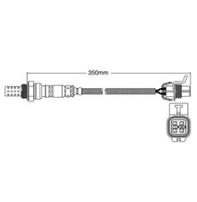 2 X SENSORES DE OXÍGENO O2 POST CATALÍTICO PREMIUM PARA HOLDEN COMMODORE VF LS3 6,2 L V8