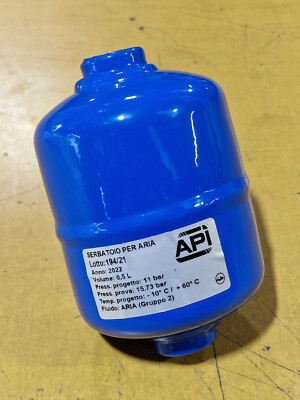 API Steel Mini Luftempfänger / Tank - 11 bar - 0,5 Liter - 2 Port - 05SBCV2