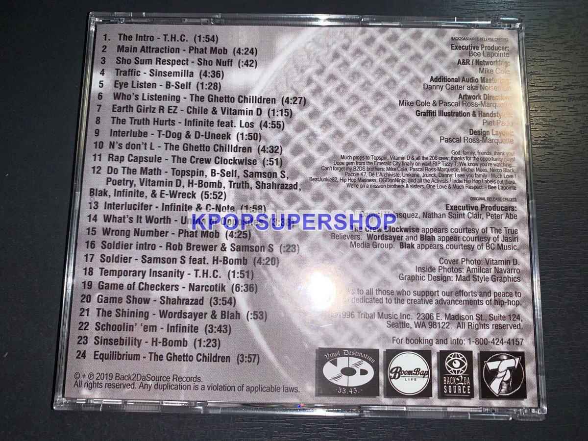 Tribal Music Inc Do The Math A Tribal Compilation CD Booklet Great