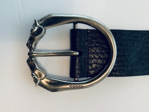 gucci horse head belt