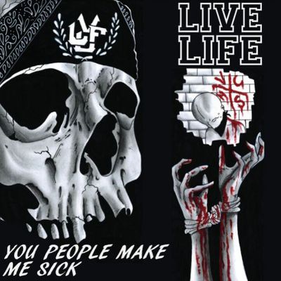 Live Life - You People Make Me Sick CD BACKFIRE TIGERBLOOD SPIDERCREW MADBALL