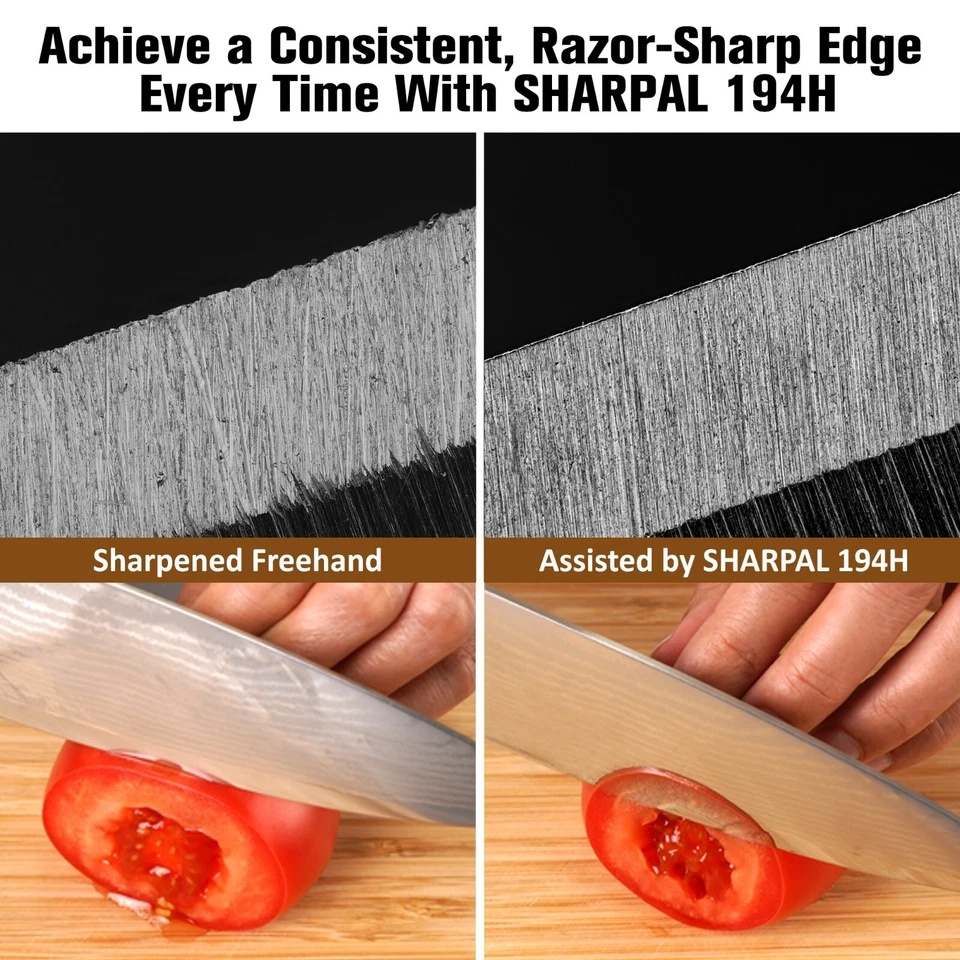 HOLDBUBBLE Whetstone Knife Blade Sharpener Sharpening Stone Angle Guide - Image 4 of 4