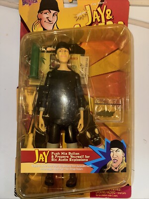 1998 Jay and Silent Bob Talking Action Figure JAY Clerks Kevin