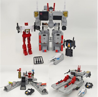 Transformation G1 3 Change Base Metroplex Fighters Toy Gift Collection